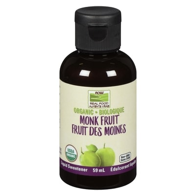 Now Liquid Sweetener Organic Monk Fruit 59 ml, $38.97/100ml
