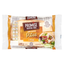 Promise Gluten Free Pitas 248 g, 3,23 $/100g