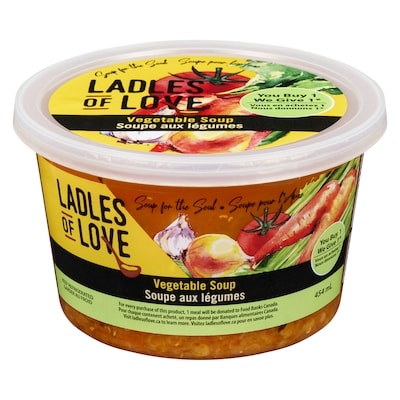 Ladles of Love Vegetable Soup 473 ml, $0.95/100ml