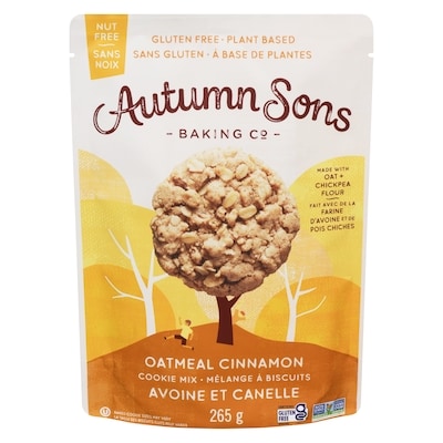 AUTUMN SONS Cookie Mix Oatmeal Cinnamon 265 g, $5.66/100g