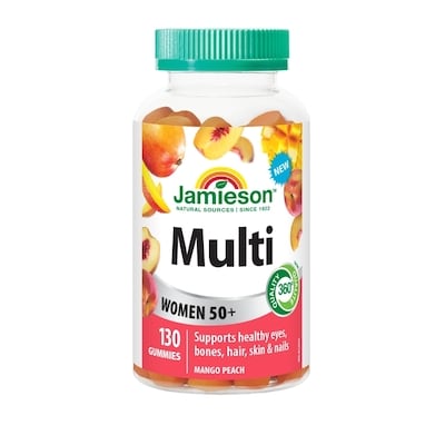 Jamieson Multi Gummies For Women 50+ 130 ea, $0.24/1ea