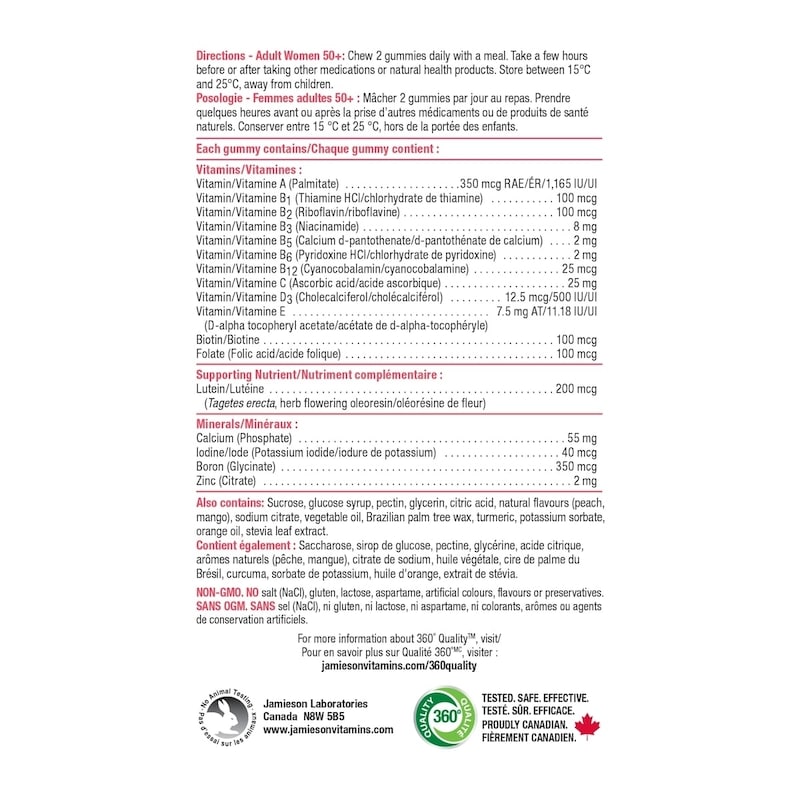 Multi Gummies For Women 50+