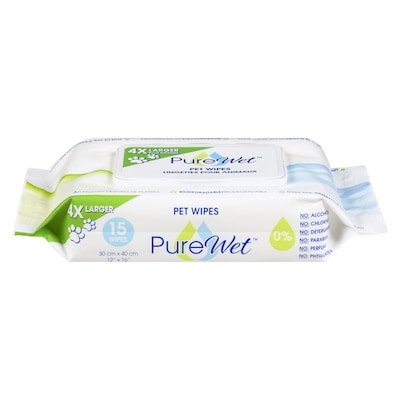 PureWet Pet Wipes 1 ea, $9.99/1ea
