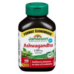 Jamieson Ashwagandha 100 ea, 0,40 $/1ch