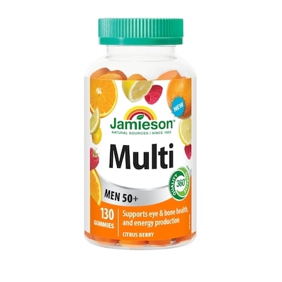 Jamieson Multi Gummies For Men 50+ 130 ea, $0.24/1ea