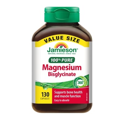 Jamieson Magnesium Bisglycinate 130 ea, $0.20/1ea