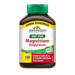 Jamieson Bisglycinate de magnésium 130 ea, 0,14 $/1ch
