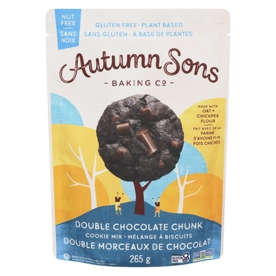 AUTUMN SONS Cookie Mix Double Chocolate Chunk 265 g, $5.66/100g