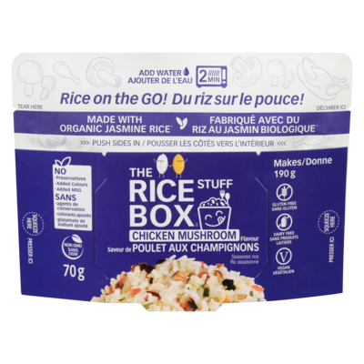 Floating Leaf Seasoned Rice Chicken Mushroom Flavour 70 g, $6.41/100g