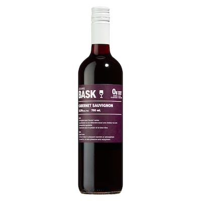 BASK Cabernet Sauvignon (ID required at pick-up) 750 ml, $1.76/100ml