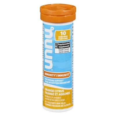 Nuun Immunity Orange Citrus 10 ea, $1.20/1ea