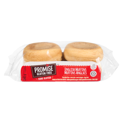 Promise Gluten Free English Muffins 240 g, $3.54/100g