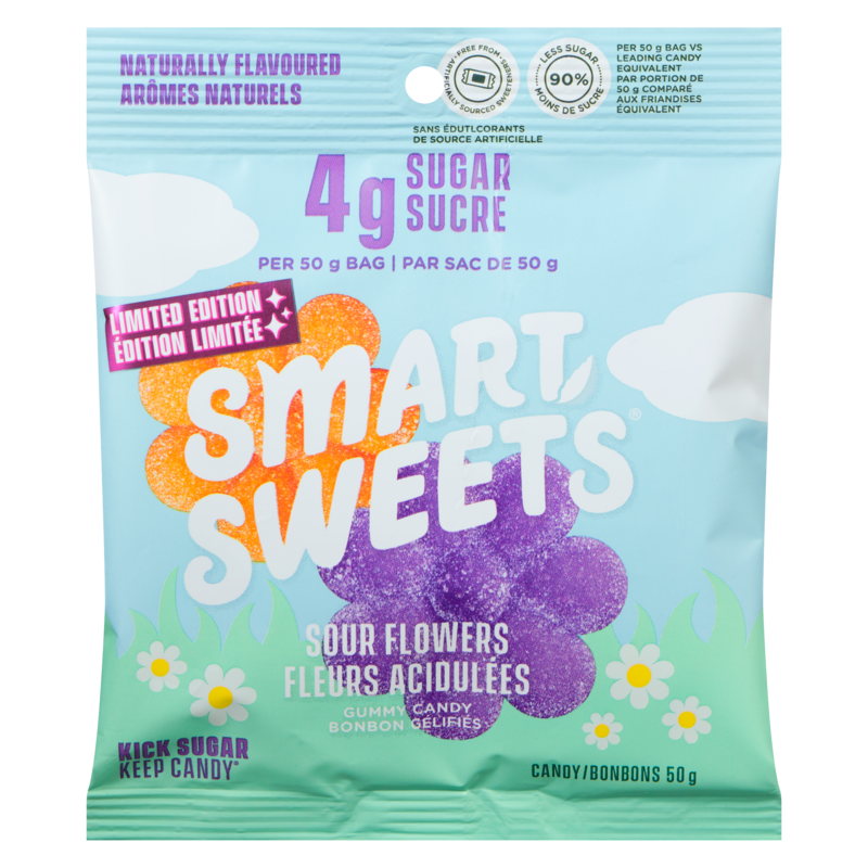 Candy Sour Flowers Gummy Candy Limited Edition