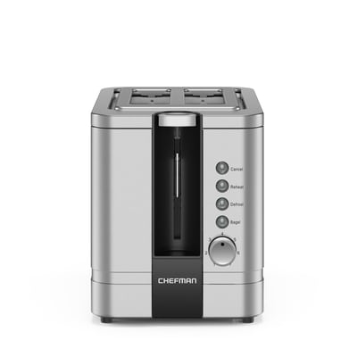 Chefman 2-Slice Toaster, Stainless Steel 1 ea, $50.00/1ea