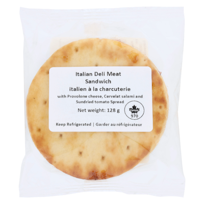 null Italian Deli Meat Sandwich 128 g, $4.69/100g