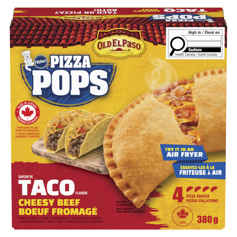 Pizza Snacks Taco Flavour Cheesy Beef
