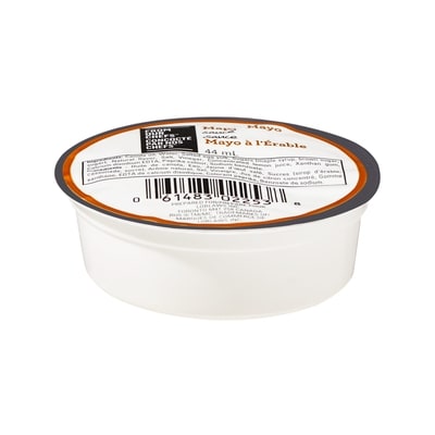Concocté par nos chefs Mayonnaise à l'érable 44 ml, 2,25 $/100ml