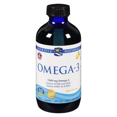 Nordic Naturals Omega-3 Liquid 237 ml, $15.19/100ml