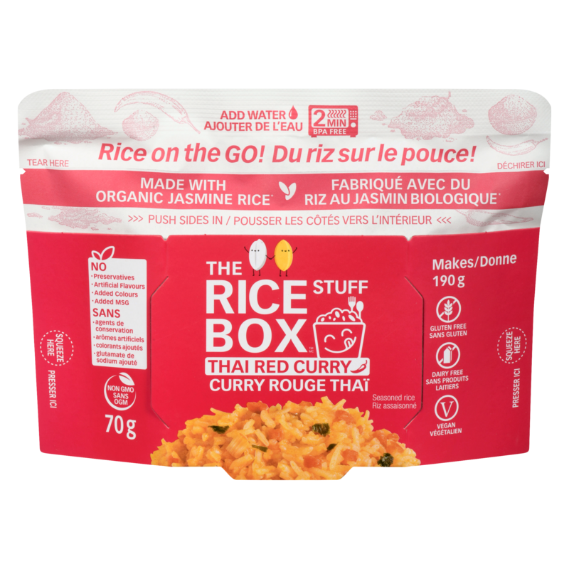 Seasoned Rice Thai Red Curry