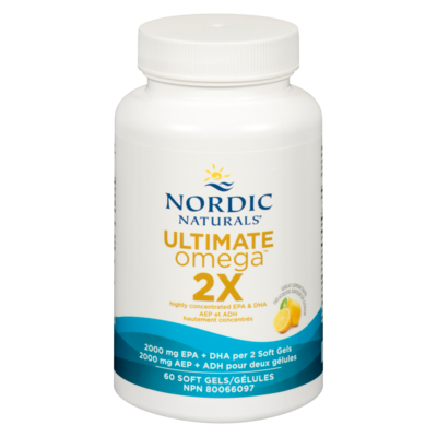 Nordic Naturals Ultimate Omega 2x 60 ea, $1.10/1ea