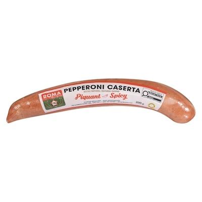 Roma Pepperoni Caserta Spicy 200 g, $1.85/100g
