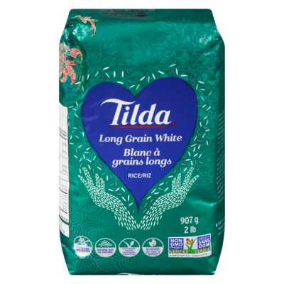 Tilda Riz blanc à grains longs 0.907 kg, 0,83 $/100g