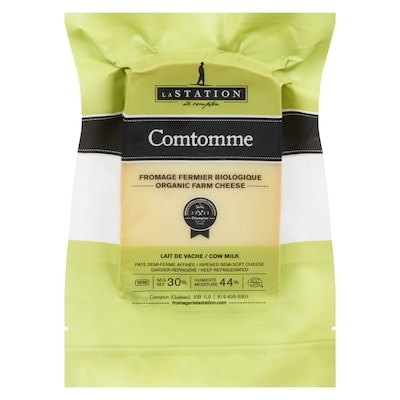 null Fromage fermier biologique lait de vache m.g. 30% 150 g, 6,99 $/100g