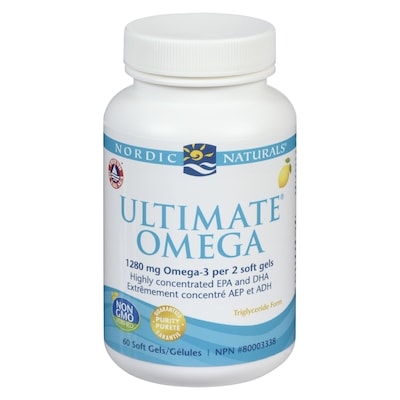 Nordic Naturals Ultimate Omega 60 ea, $0.87/1ea