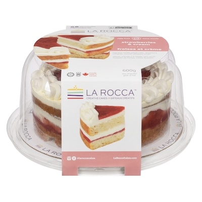 La Rocca Strawberry Cake, Egg-Free 600 g, $3.33/100g