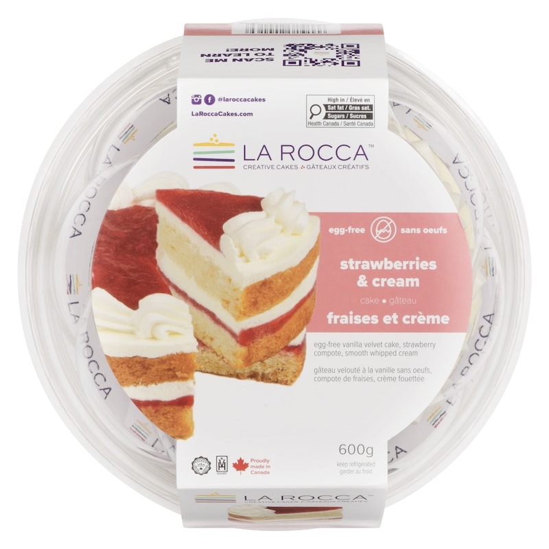 Strawberry Cake, Egg-Free