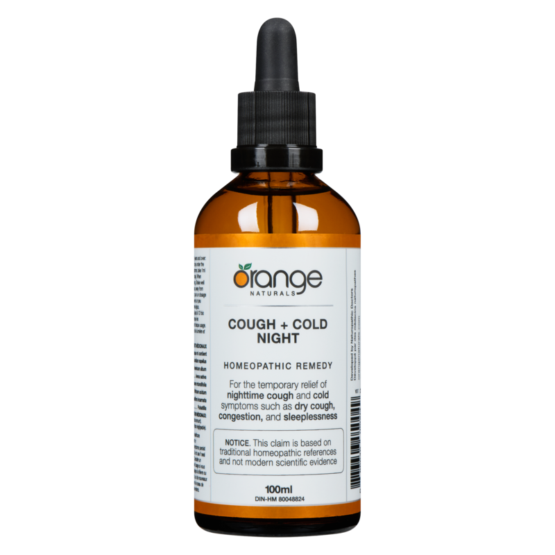 Homeopathic Remedy Cough + Cold Night