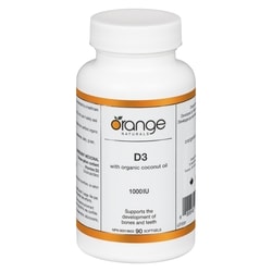 Softgels D3 With Organic Coconut Oil 1000 Iu