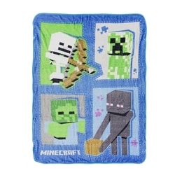 MINECRAFT Icons - Fleece Throw 1 ea, $25.00/1ea