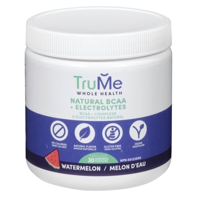 TRUME Natural Bcaa + Electrolytes Watermelon 210 g, $16.66/100g