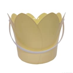 null Seau à fleurs, jaune 1 ea, 3,00 $/1ch