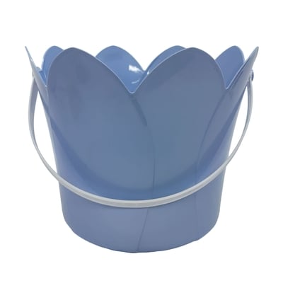 null Flower Pail, Blue 1 ea, $3.00/1ea