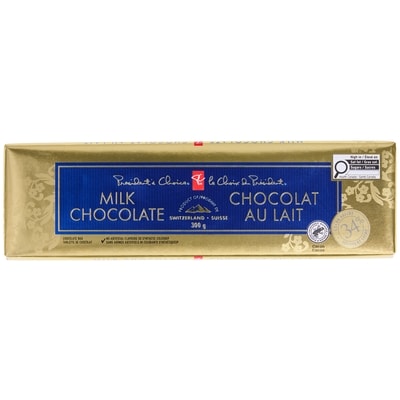 President's Choice Milk Chocolate Bar 300 g, $2.83/100g