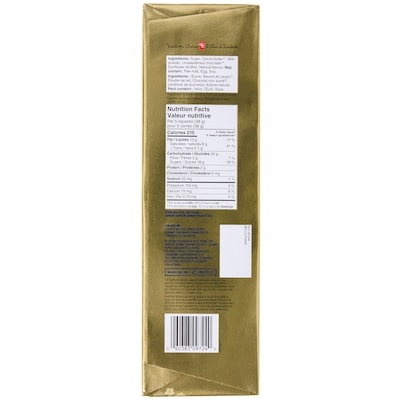 Tablette de chocolat au lait