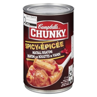 Campbell's Ready To Serve Soup Spicy Meatball Rigatoni 515 ml, $0.68/100ml