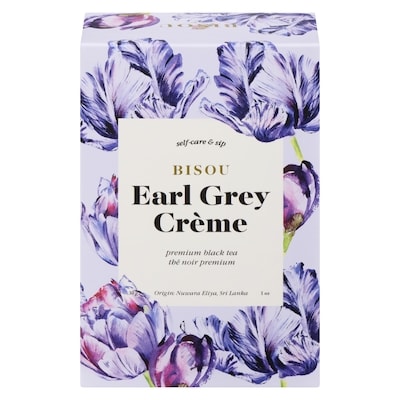 BISOU Premium Black Tea Earl Grey Crème 30 g, $46.63/100g