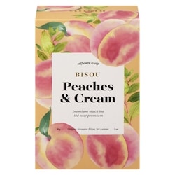 BISOU Premium Black Tea Peaches & Cream 30 g, $46.63/100g