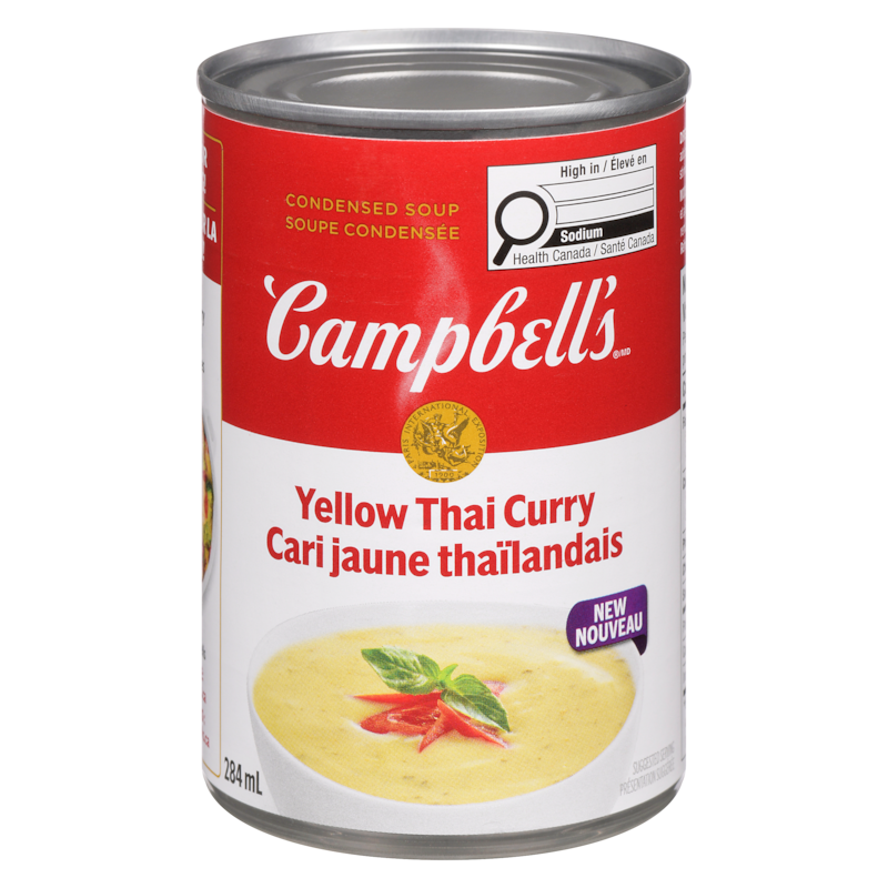 Condensed Soup Yellow Thai Curry