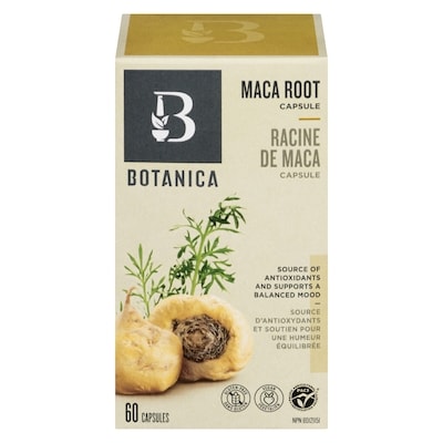 Botanica Maca Root Capsule 60 ea, $0.50/1ea