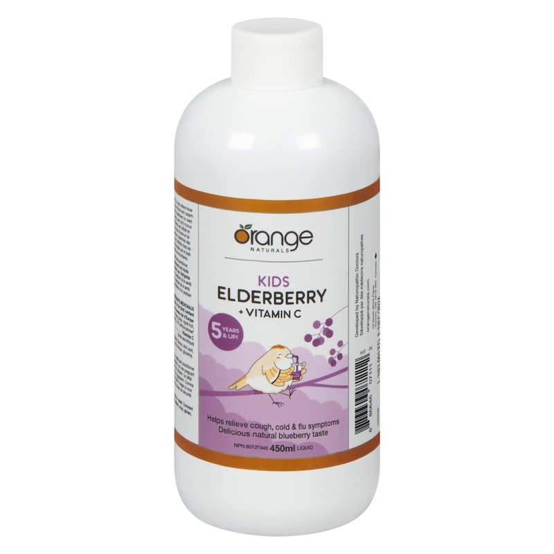 Elderberry + Vitamin C Liquid 5 Years & Up