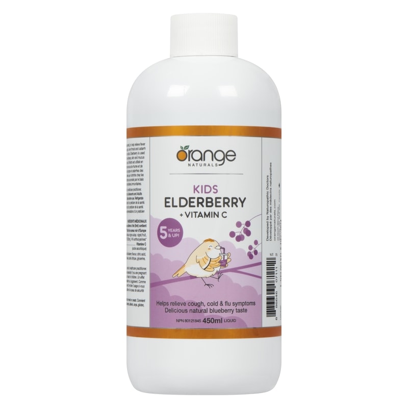 Elderberry + Vitamin C Liquid 5 Years & Up
