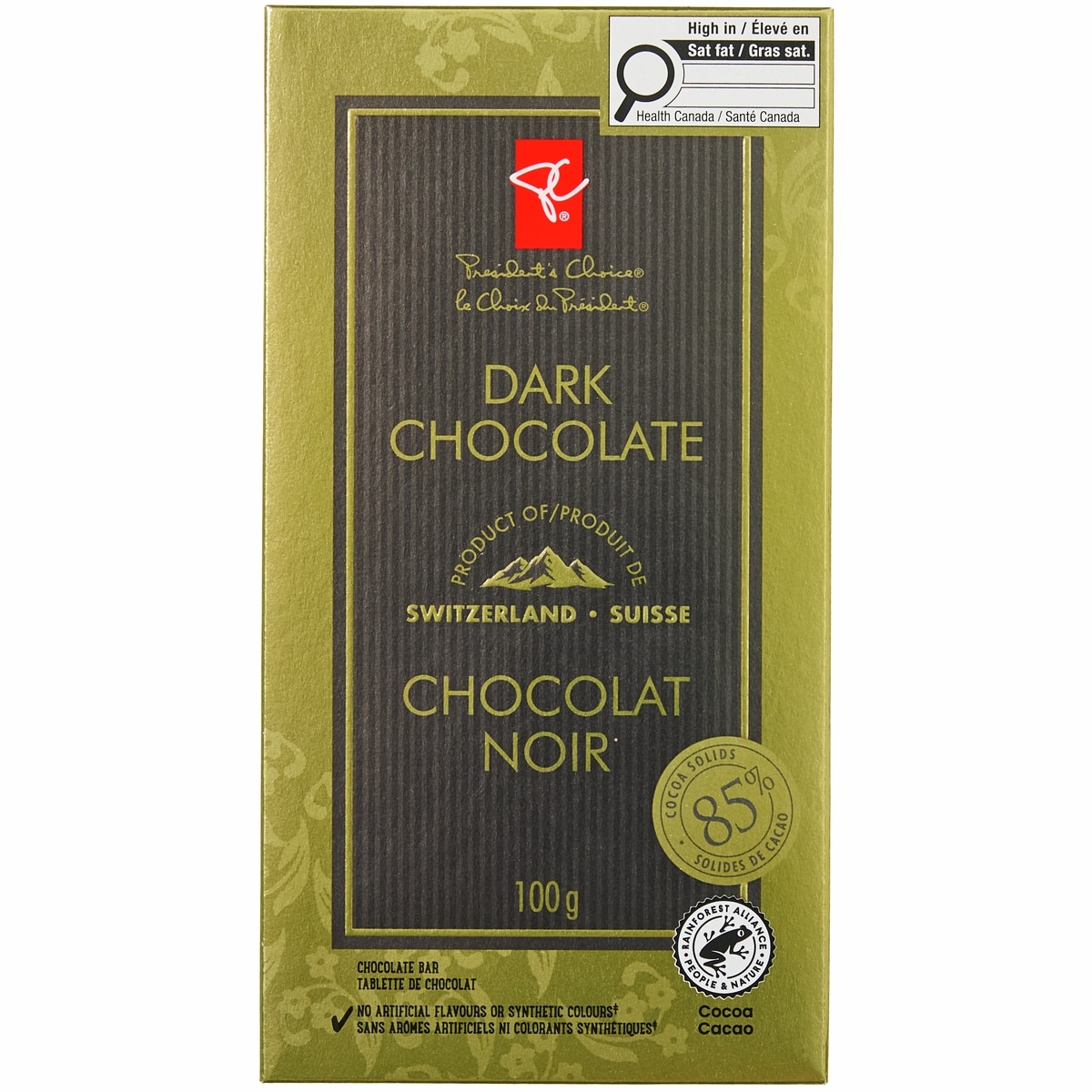 President's Choice 70% Dark Chocolate
