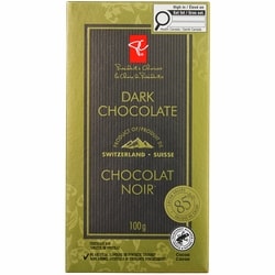 President's Choice Dark Chocolate Bar 100 g, $4.29/100g