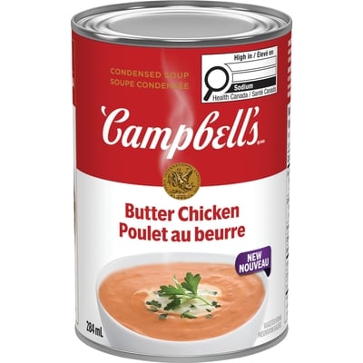 Campbell's Condensed Soup Butter Chicken 284 ml, $0.70/100ml