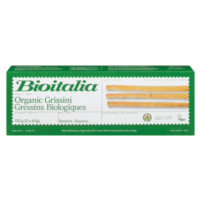 Bioitalia Gressin biologique au sésame 120 g, 3,33 $/100g