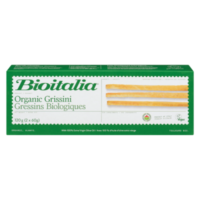 Bioitalia Gressin biologique 120 g, 3,33 $/100g